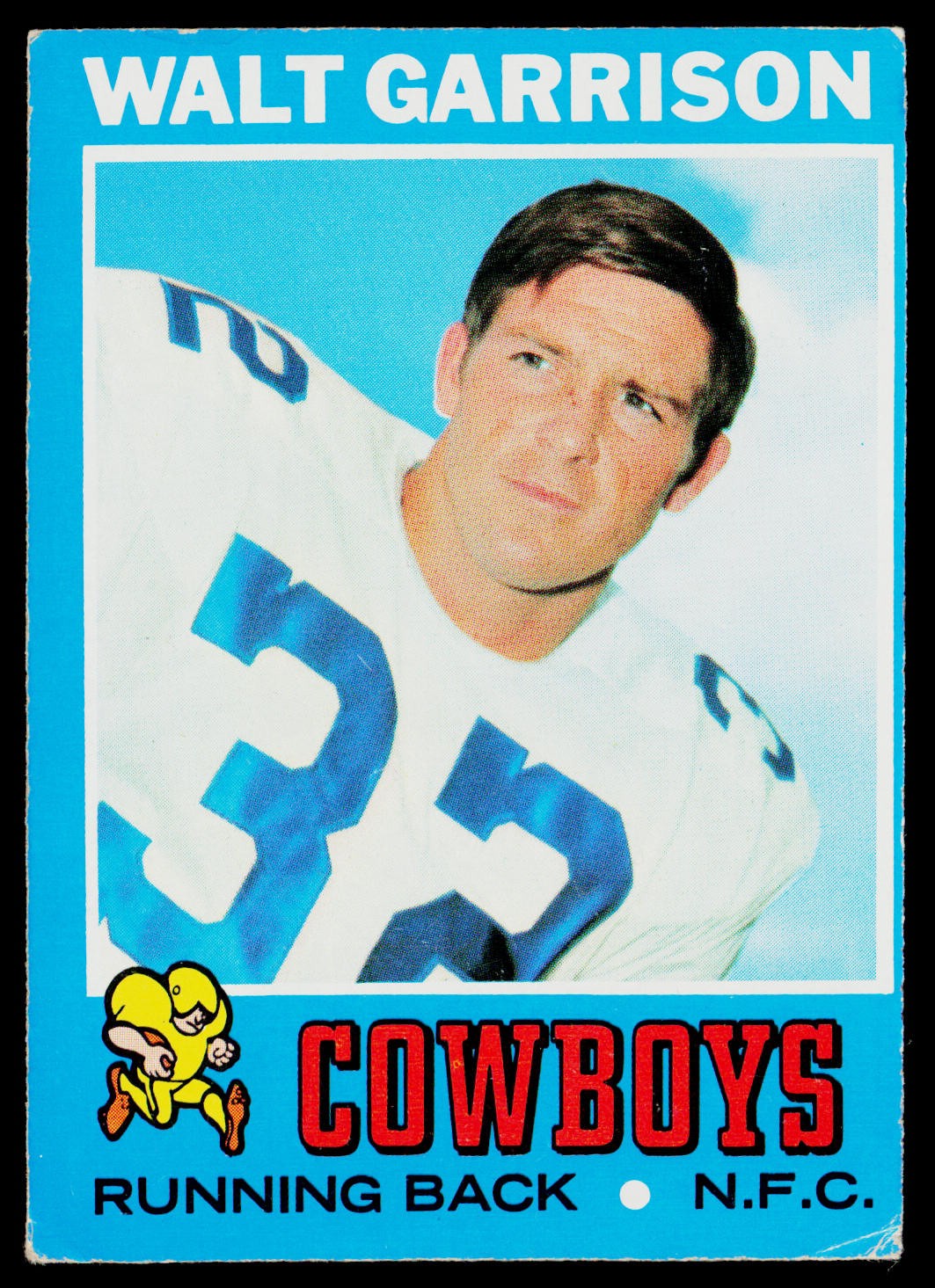 1971 Topps Set-Break #8 Walt Garrison, VGEX , (HUCK'S)
