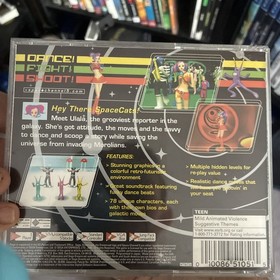 Space Channel 5 (Sega Dreamcast, 2000) Vintage Video game CD holographic disk 