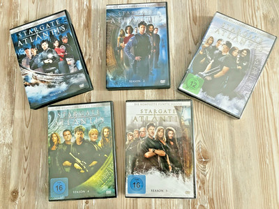 Stargate Atlantis - die komplette Serie auf DVD, teilweise NEU / OVP
