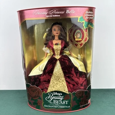 Holiday Princess Belle Special Edition Doll 1997 Mattel 16710 - Image 1 of 4