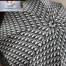 US NO DUTY Christian Dior Folding Umbrella Trotter Pattern Authentic Women's
