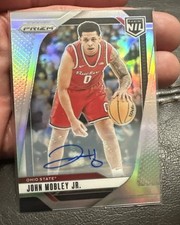 2024-2025 Panini Ohio State University NIL John Mobley Jr Prizm Silver Auto