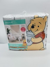 Disney Baby Winnie The Pooh 3pc Crib Bedding Set Comforter Fitted Sheet Blanket