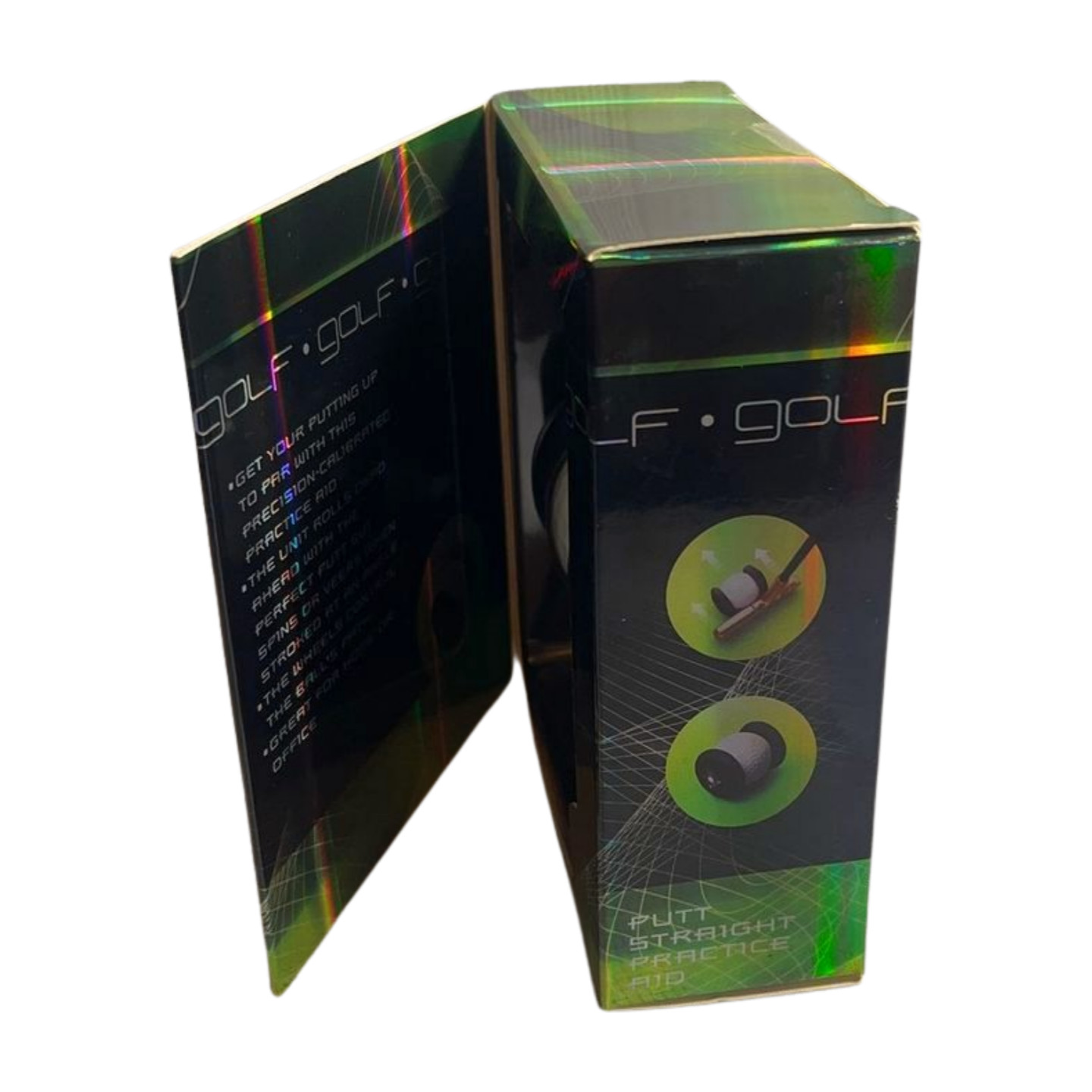 Putt Straight Golf Putting Training Aid Ball Practice Accuracy Tool Gift