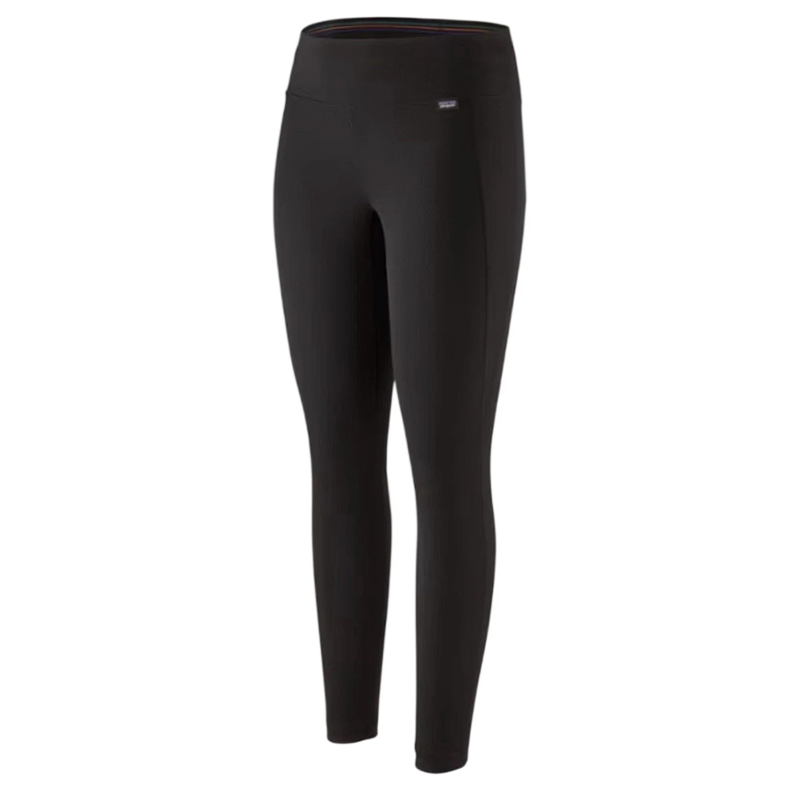 Patagonia Capilene Midweight Baselayer Bottoms XL Polortec Womens Black Pants
