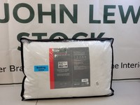 John Lewis Hungarian Goose Feather Down Standard Pillow Pair Firm