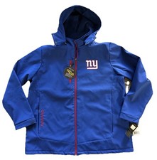 New York Giants NFL Football Jacket Coat Vintage Style Full Zip Mens New NWT XXL
