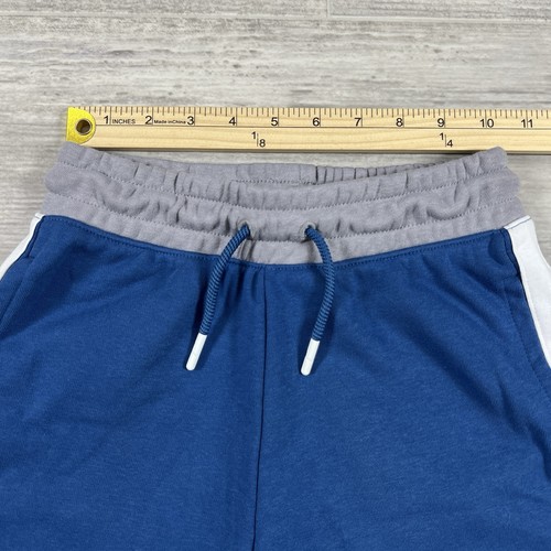 Nike Boys Sml Air Jordan Gym 23 Blocked French Terry Shorts True Blue 95C160-B65 - Picture 7 of 9
