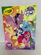 Crayola My Little Pony Coloring Book 48 Pages Hasbro Kids Activity