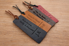 Personalised Leather Bookmark | Custom Engraved Book Mark | Reader Gift