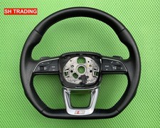 AUDI Q5 SQ5 FY DSG PADDLE SHIFT FLAT BOTTOM STEERING WHEEL 2016 -2024