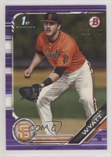 2019 Bowman Draft Purple 183/250 Logan Wyatt #BD-29 z6b