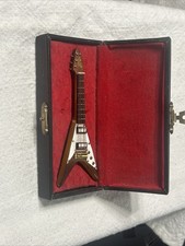 Mini 5 Inch Electric Guitar With Small Carrying Case