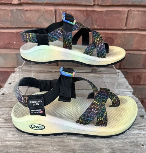 Chaco Z/2 Grateful Dead Skeletons Outdoor USA Sandals Chacos Women’s Size 6 RARE - Picture 15 of 16