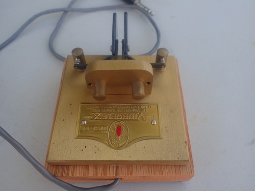VIBROPLEX FUORI PRODUZIONE OTTONE RACER IAMBIC SQUARE V-BRIS - Foto 7 di 11