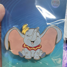 Disney Dumbo Pink Enamel Pin Exclusive Single PALM
