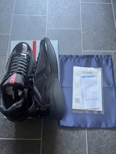 Sneakers Prada Cup nere numero 43 nuove e mai indossate con scatola + documenti originali