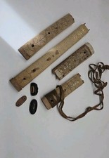 Japanisch - Wakizashi Swordhandle Collection 4x Original Antiquität - Japan 