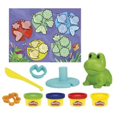 Play Doh Frog n Colors Starter Set Creative Color Sorting Playset for Kids 3 ...