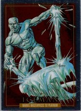 2024 Marvel Masterpieces '92 Platinum #40 Iceman