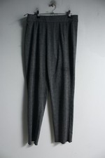 M S Marks  Spencers Womens Woven Herringbone Leggings - grey -Size 12 m11 