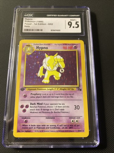 Hypno (1st Edition) graded CGC 9.5 for sale on eBay