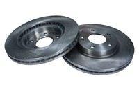 2X Bremsscheibe Vorne FÜR Mitsubishi Bremsscheiben Scheibenbremse