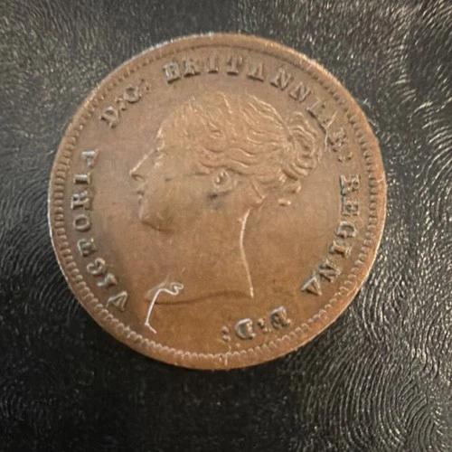1845 Victoria Farthing — photo from the most recent tracked eBay sale
