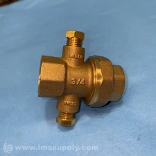 Nibco Adjustable Water Pressure Reducing Valve Size 3/4in FNIP