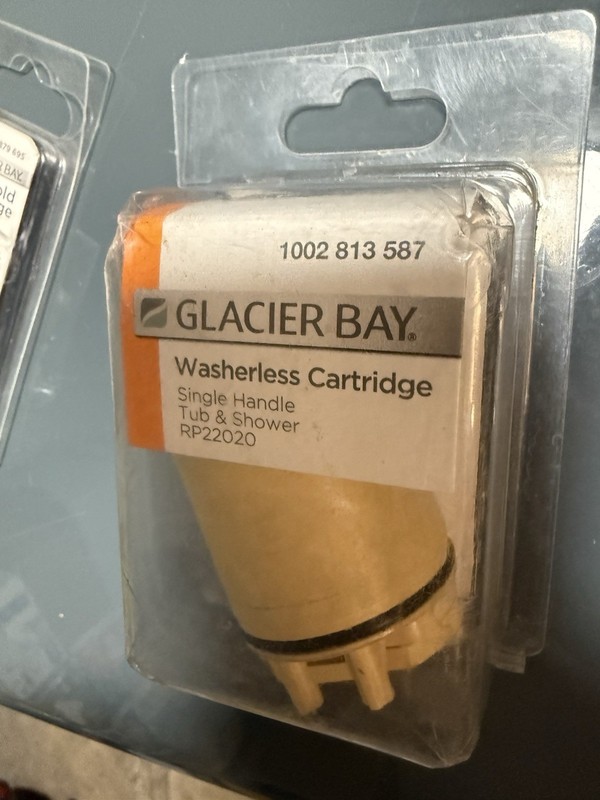 Glacier Bay Single Handle Tub and Shower Cartridge Assembly