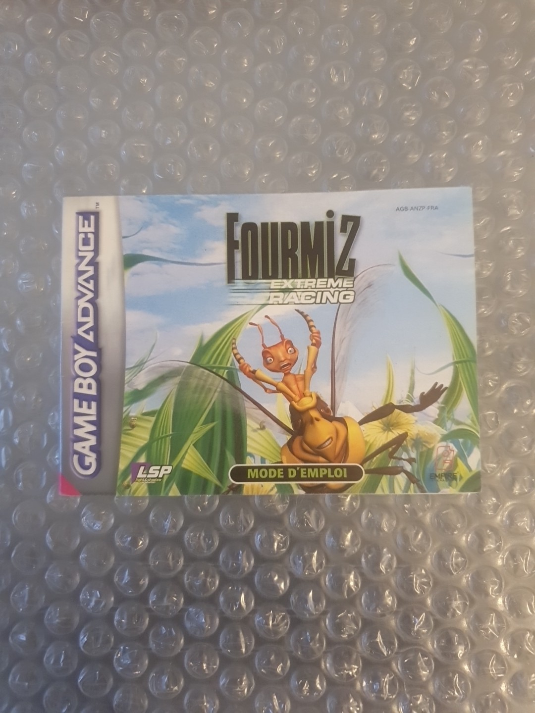Notice Fourmiz Extreme Racing Nintendo Game Boy Advance  GBA. PAL/FRA - TBE +++