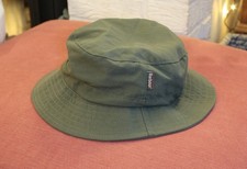 Large L Barbour Berwick Waterproof Bucket Hat Green Excellent