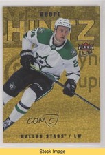 2021-22 Upper Deck Fleer Ultra Gold Speckled Rainbow Foil Roope Hintz READ 0sd7