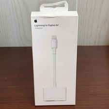 Genuine Apple Lightning to Digital AV Adapter (HDMI) (MW2P3AM/A) - White NEW
