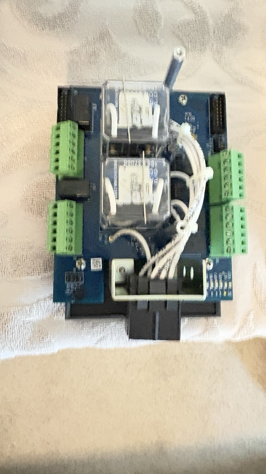 ASCO 950521A Control Module Circuit Board w/ Relay Board Terminal Blocks