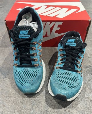 Nike Air Zoom Pegasus 32 Blau Laufschuhe Kinder/Teens Größe UK 4,5Y