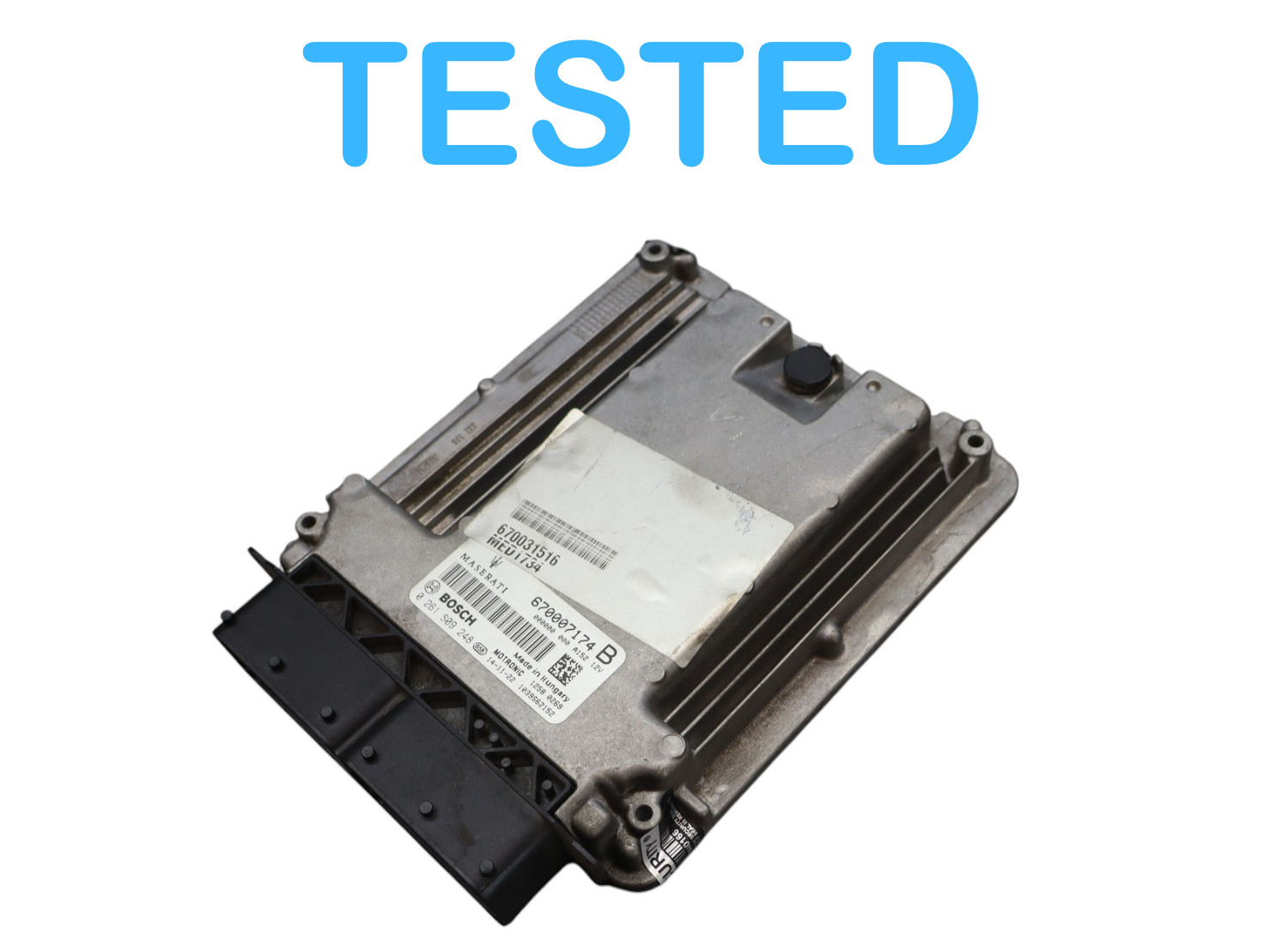 14-17 Maserati Ghibli Quattroporte ECU Engine Computer Control Module Unit Oem