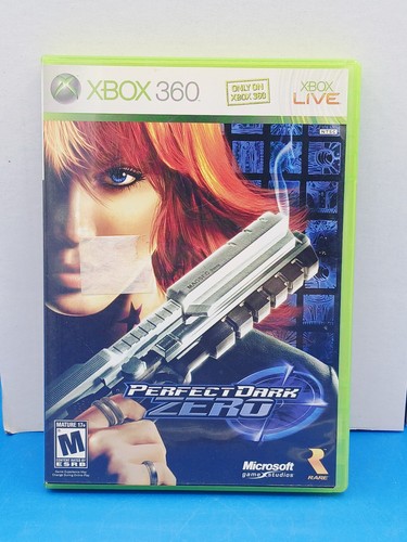 Perfect Dark Zero CIB W/ Manual - Xbox 360