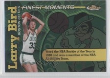 2006-07 Topps Finest Moments Larry Bird #LB HOF 9hb