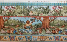 1,2 Meter Patchworkstoff Dekostoff Teresa Kogut "Nature Walk" Bordürenstoff