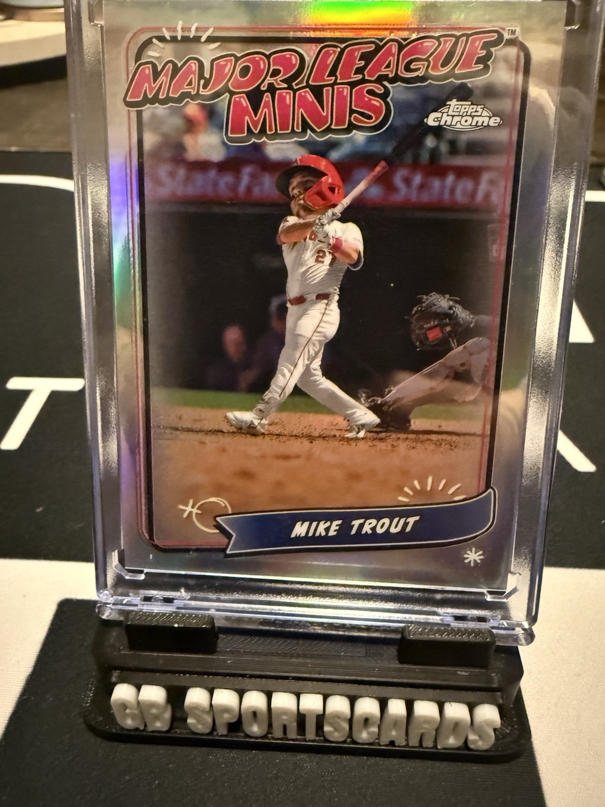 2024 Topps Chrome Update Series - Major League Minis Mike Trout #MM-5 SSP