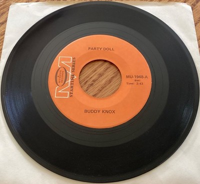 Buddy Knox  Party Doll  / The Paragons  Wedding Bells  7'' 45 rpm, MU-1948