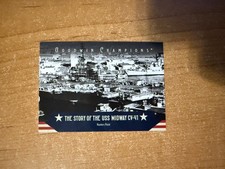 2025 UD Goodwin Champions - #USS-11 The Story of the USS Midway CV-41