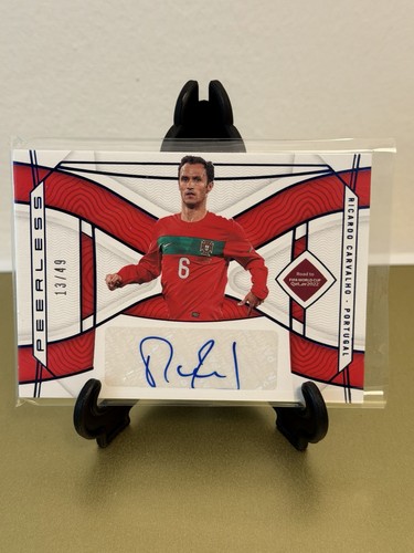 2022 Panini National Treasures FIFA Ricardo Carvalho 13/49 Auto Portugal #PS-RCA