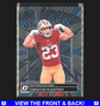 Christian McCaffrey 2024 Donruss Optic My House! Insert San Francisco 49ers 2