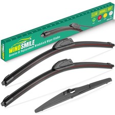 24" 18" 10" Windshield Wiper Blades Replacement for Jeep Compass 2018 2019 20...