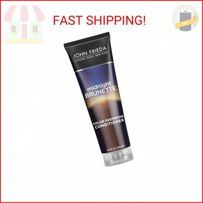 John Frieda Midnight Brunette Conditioner, Color Deepening Conditioner to Enhanc