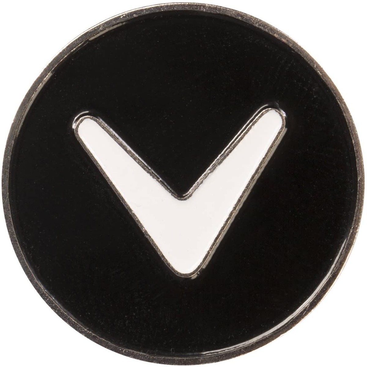 Callaway Golf Hat Clip and Ball Marker - Black/White
