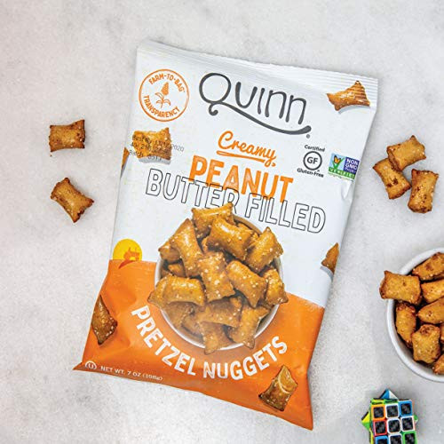 7 Unzen Erdnussbutter Brezel Nuggets Glutenfrei Milchfrei Vegan Snack Pack - Bild 5 von 10