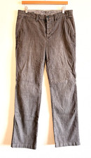 VTG Y2K STITCH'S Factory sample GRAY TROUSER JEANS tapered leg BUTTON FLY 32x32